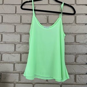 Neon Green Fashion Cami
